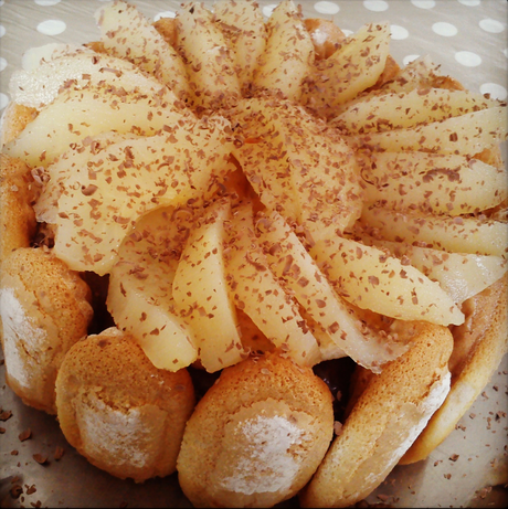 Charlotte Poire Chocolat sans Lactose