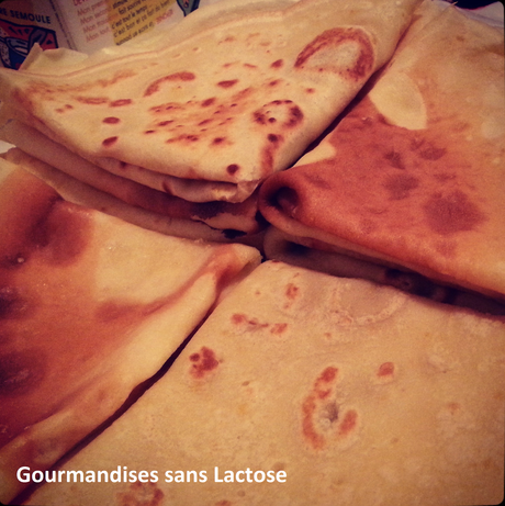 Crêpes Parfumées au Lait d'Amande sans Lactose