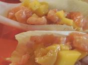 Barques saumon mangue