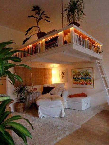 Une semaine, Une image mezzanine coin lecture blanc 