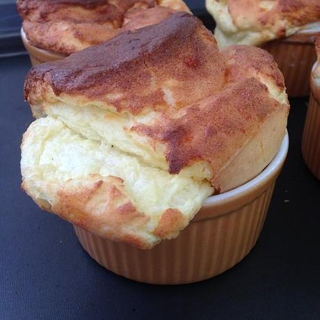 Un classique : le soufflé... au comté !