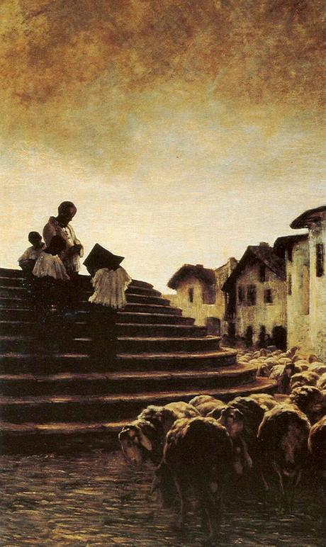 Segantini_1884_Benediction des moutons
