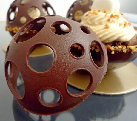 Brownies et Chantilly caramel