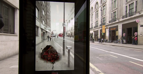 Street Marketing  : Pepsi Max Piège Les Londoniens Avec Un Abribus Digital