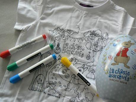 tee shirt à colorier