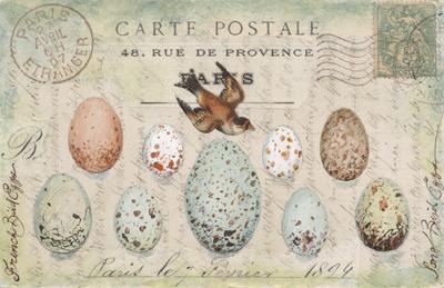 carte postale de pâques