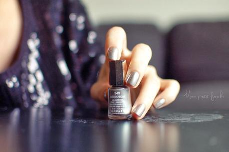 Vernis chromé : Mavala n°349 Silver Chrome flacon
