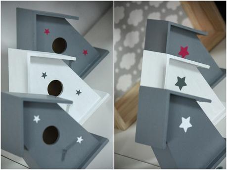 Déco chambre d'enfants : nichoirs et patères personnalisées