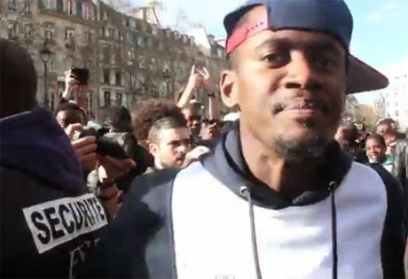 Black M (Sexion d'Assaut ) créé une émeute à Châtelet pour le tournage du clip 