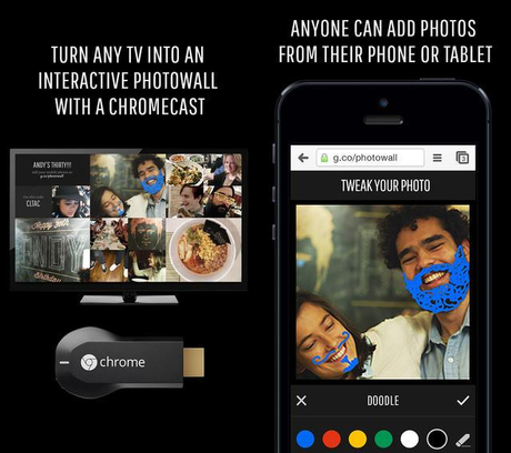 Photowall Chromecast