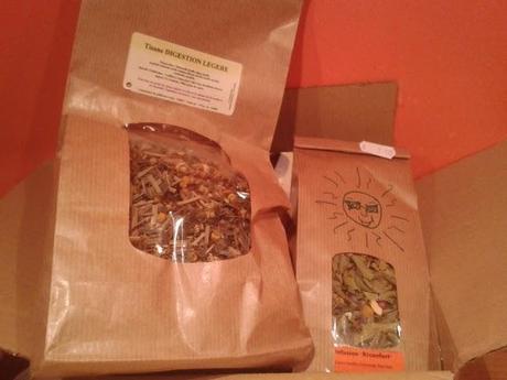 Dernier cadeau : des tisanes !