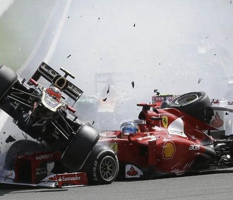 Les 10 crashs les plus impressionnants en F1