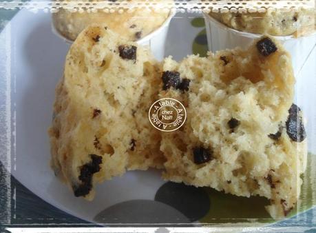 Muffins au beurre de cacahuète et pépites de chocolat muffins beurre de cacahuète et pépites de chocolat 2