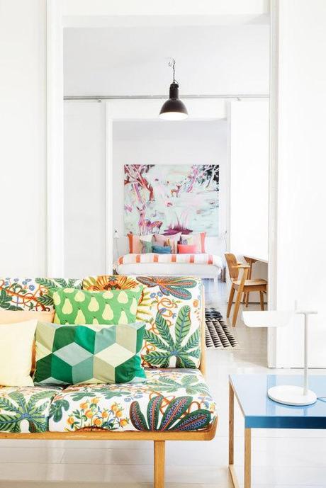 Un appartement printanier stylisé par Linda Bergroth 