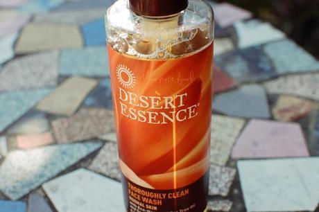 Nettoyant visage Desert Essence pour peau normal, au Tea tree oil