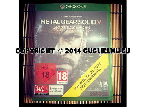 [Arrivage] Metal Gear Solid V – Ground Zeroes – Xbox One