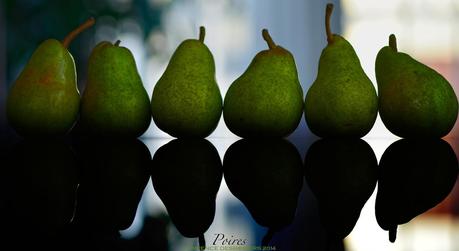 Variation photographique aux six poires...