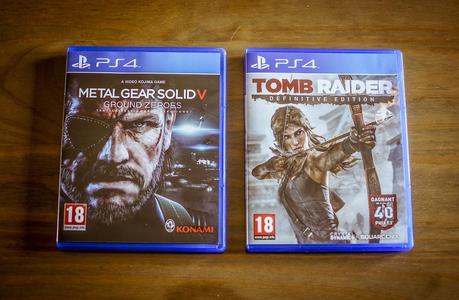 TOMB RAIDER MGS [ARRIVAGE] Des galettes pour ma PS4