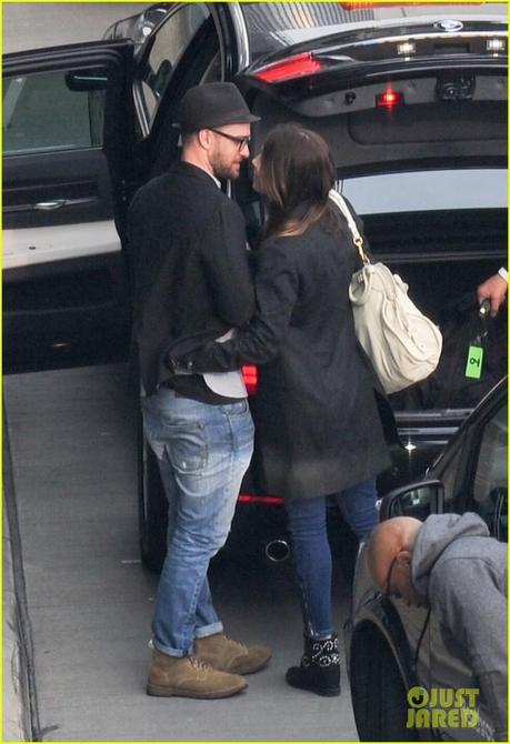 Photos: Justin et Jessica sont à Londres!