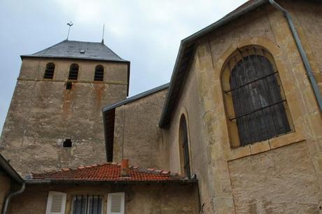 Coq et clocher : Onville (54)