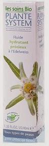 Fluide hydratant précieux à l'edelweiss