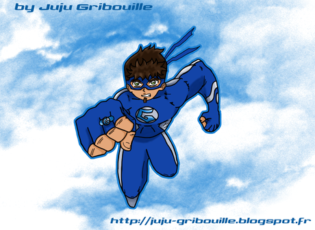 Et si j'étais un super héros: Super Juju Gribouille-Man