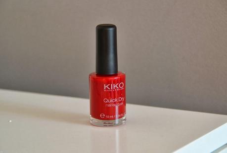 KIKO Quick Dry n°826 Apple Red