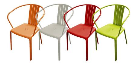chaise de jardin aluminium design