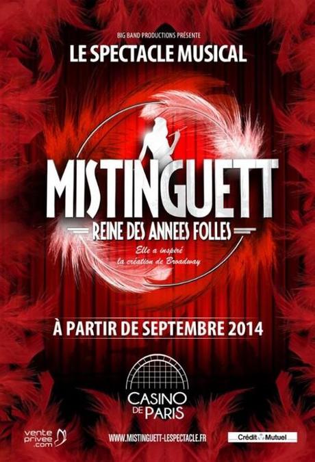 Mistinguett: Le spectacle musical dès le mois de septembre 2014