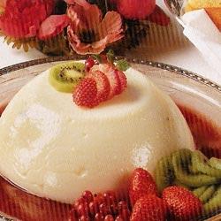 Blanc-manger sauce Melba