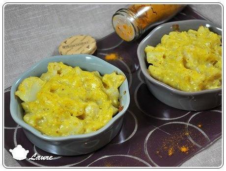 Chou fleur à la béchamel sans beurre