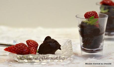 Mousse d’Avocat au Chocolat.