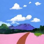 Paysages colorés peints par Izutsu Hiroyuki