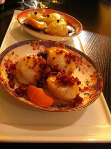 saint-jacques-chorizo
