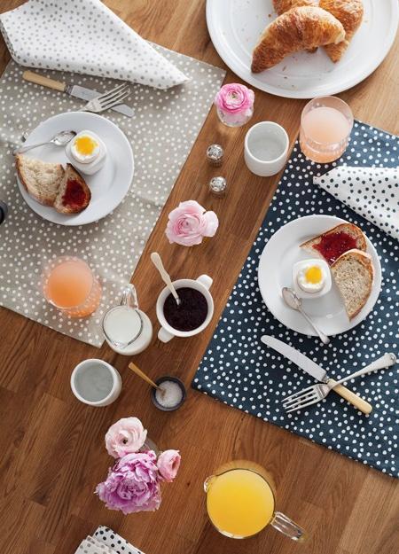 Des petits pois dans la déco