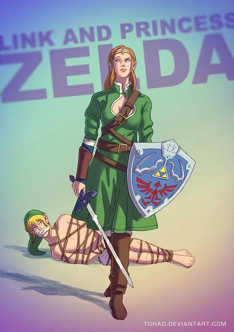 badassfanarts-Zelda