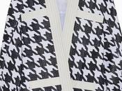 fringue déchire veste tissée pied-de-poule Balmain...