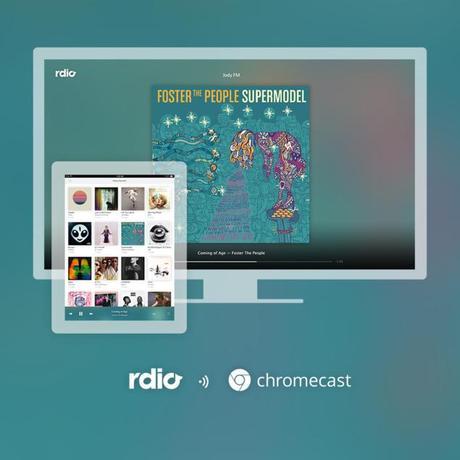 L'Apps Rdio sur iPhone devient compatible avec Chromecast