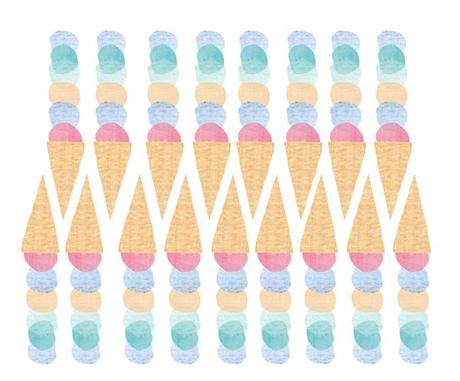 Bonjour les moutons, bonjour les glaces.Mes deux passions...