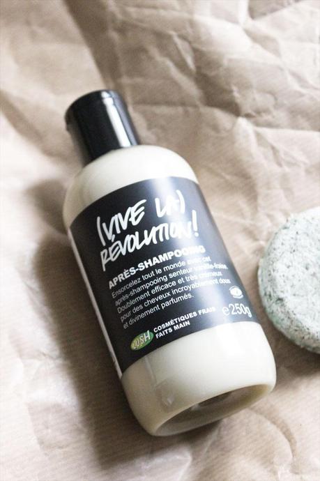 produits capillaires lush,shampooings solides lush,shampooing solide godiva,shampooing solide karma koma,shampooing solide capi'vert,après-shampooing lush,vive la révolution lush,routine capillaire lush,entretenir ses cheveux avec produits lush