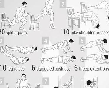 Les 100 exercices de musculation des super-héros