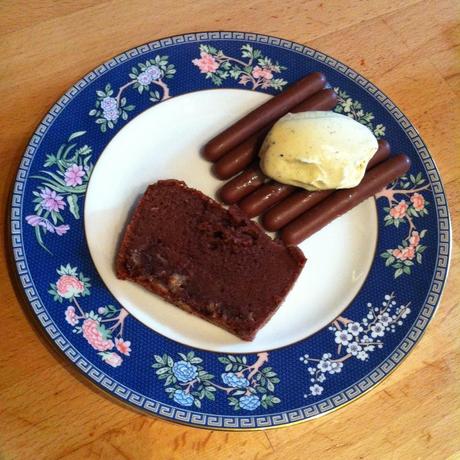 LE GATEAU CHOCO-FINGERS...PAR CHRISTY
