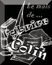 Le mois de Fabrice Colin chez Book en Stock
