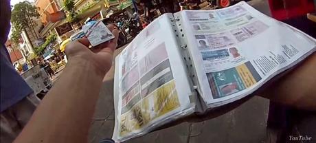 Bangkok: choisir ses faux documents au volant [HD]