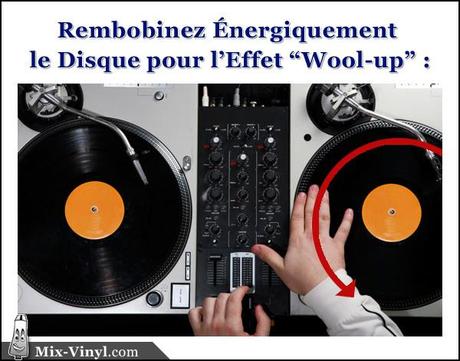 technique dj wool-up
