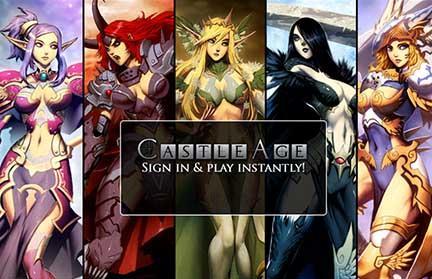 Castle Age facebook1 Meilleurs jeux de guerre gratuits sur Facebook