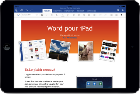 Word iPad Mac Aficionados