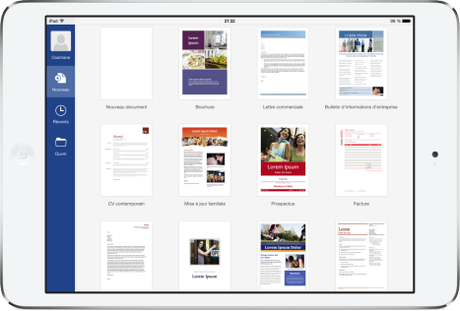 Word Office 365 iPad