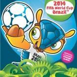 Présentation de l’album Panini pour la Coupe du monde au Brésil