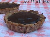 Tartelettes krounchy ganache chocolat pommes epices